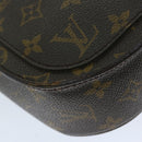 LOUIS VUITTON Monogram Saint Cloud GM Shoulder Bag M51242 LV Auth 68992-17