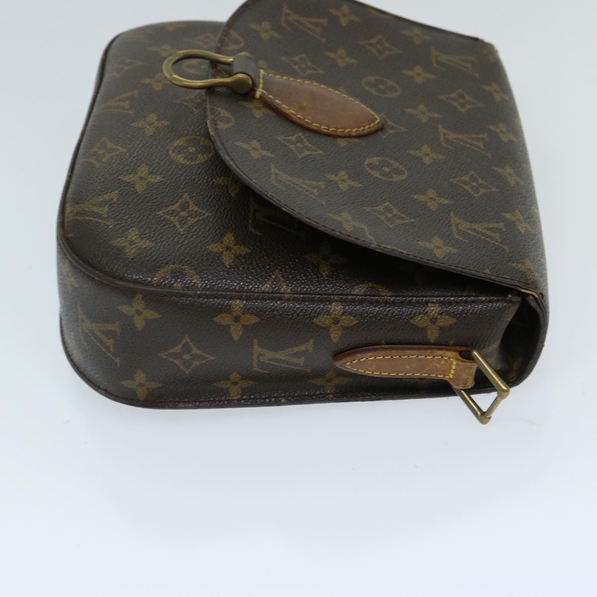 LOUIS VUITTON Monogram Saint Cloud GM Shoulder Bag M51242 LV Auth 68992