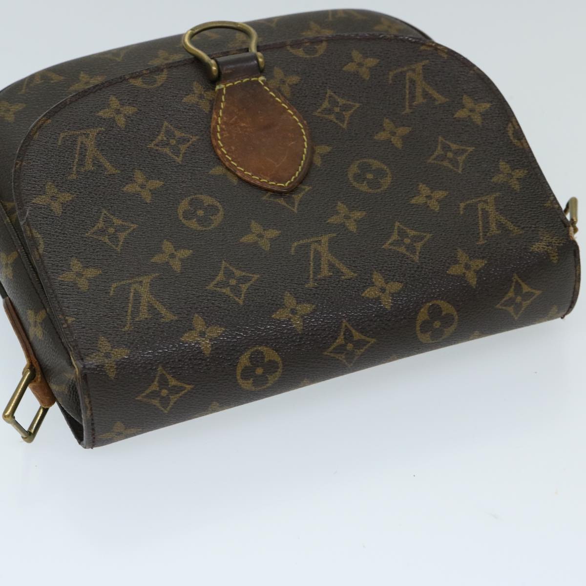 LOUIS VUITTON Monogram Saint Cloud GM Shoulder Bag M51242 LV Auth 68992