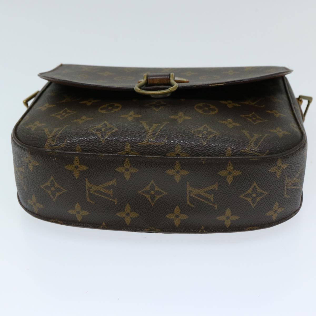 LOUIS VUITTON Monogram Saint Cloud GM Shoulder Bag M51242 LV Auth 68992