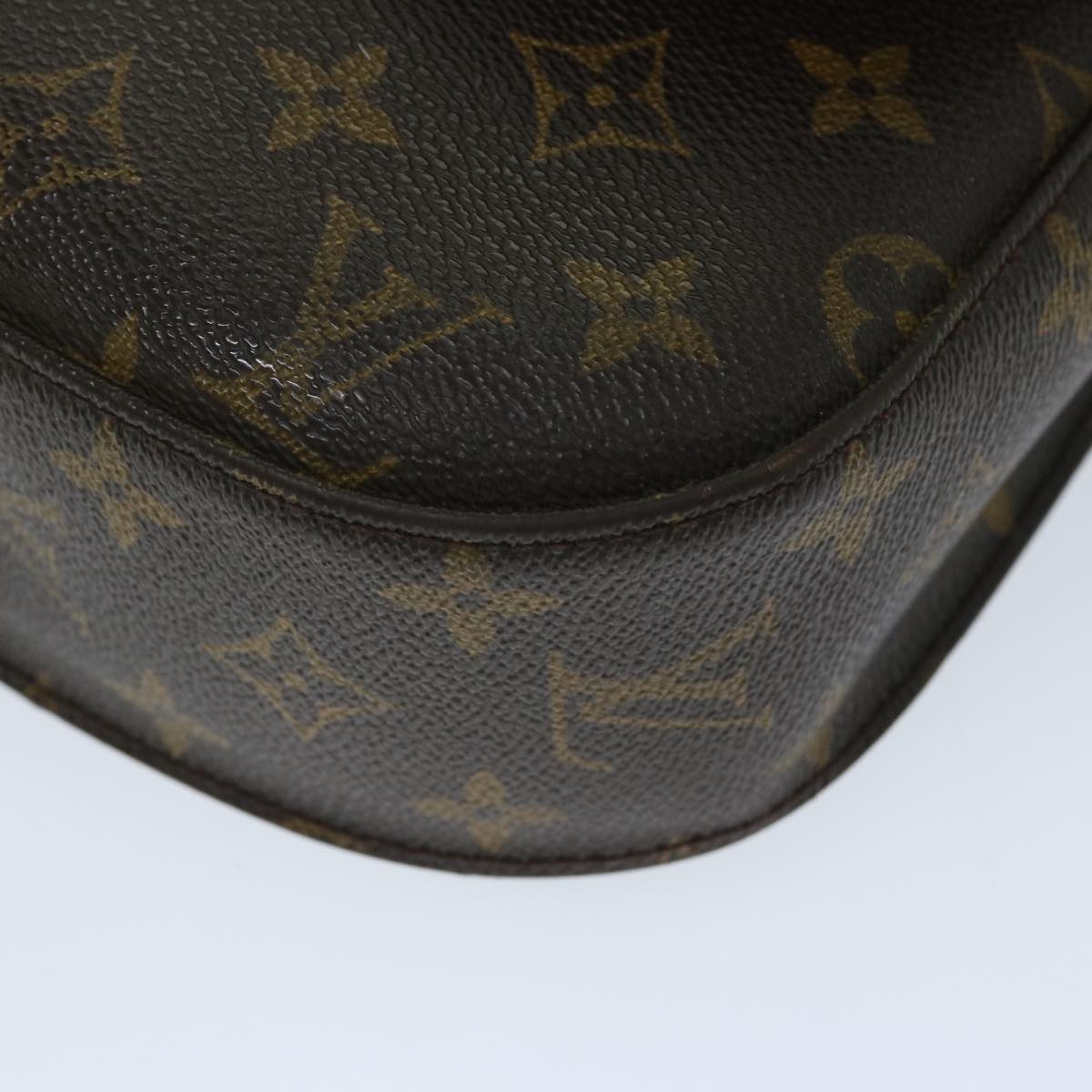 LOUIS VUITTON Monogram Saint Cloud GM Shoulder Bag M51242 LV Auth 68992