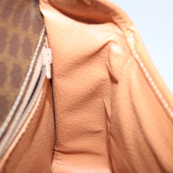 CELINE Macadam Canvas Umhängetasche PVC Braun Original 68999