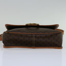 CELINE Macadam Canvas Umhängetasche PVC Braun Original 68999-5