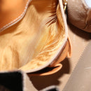 CELINE Macadam Canvas Hand Bag PVC 2way Brown Auth 69000V-20