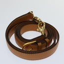 CELINE Macadam Canvas Hand Bag PVC 2way Brown Auth 69000V-23