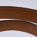 CELINE Macadam Canvas Hand Bag PVC 2way Brown Auth 69000V-14