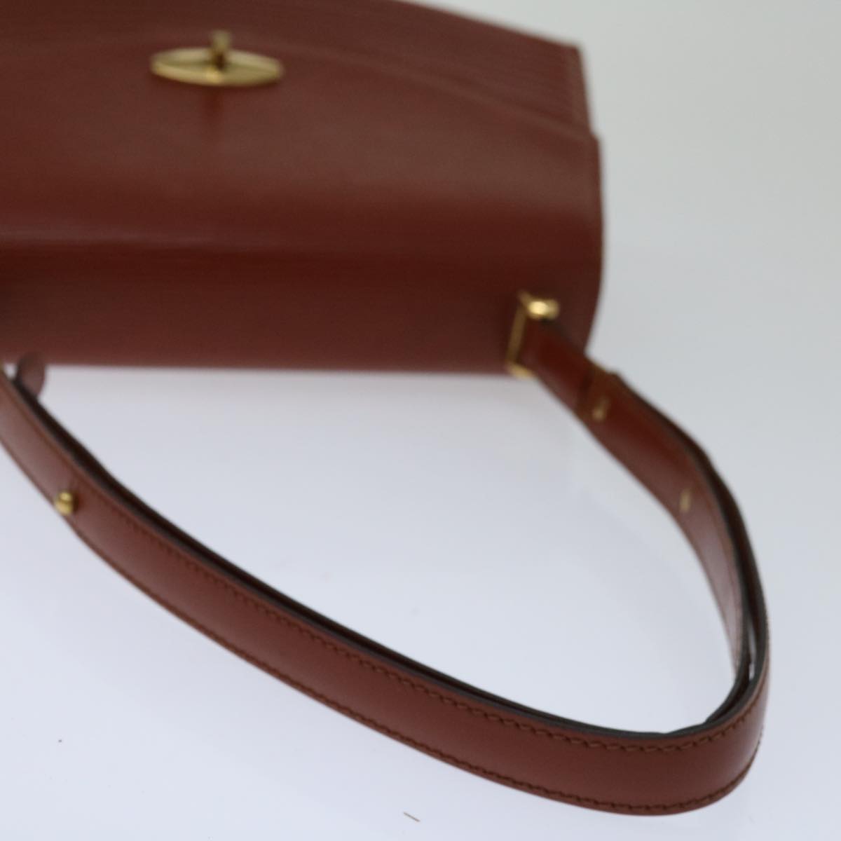 LOUIS VUITTON Epi Tilsitt Shoulder Bag Brown M52483 LV Auth 69009