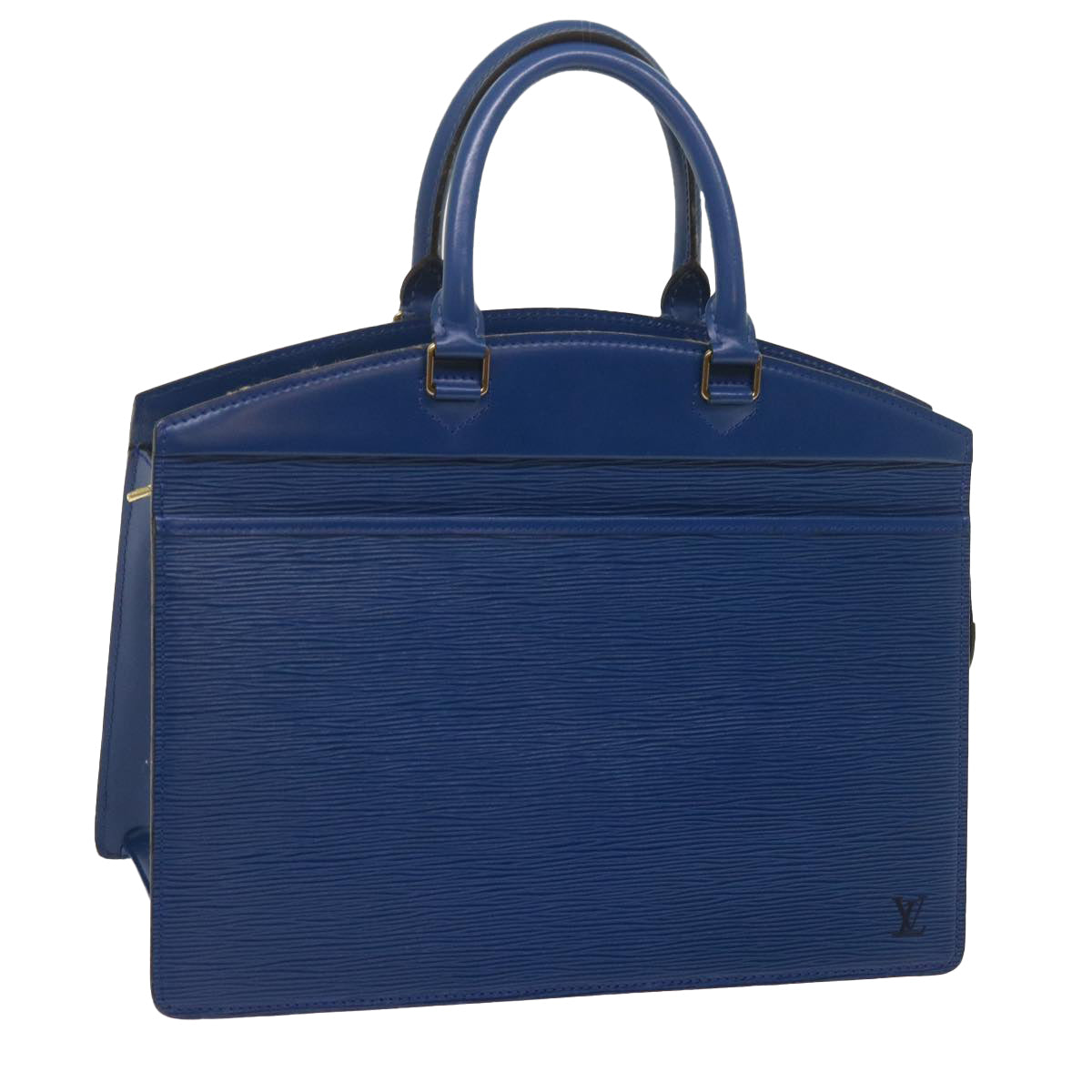 LOUIS VUITTON Epi Riviera Hand Bag Blue M48185 LV Auth 69011