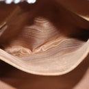 CELINE Macadam Canvas Hand Bag PVC Leather 2way Beige Auth 69018-20