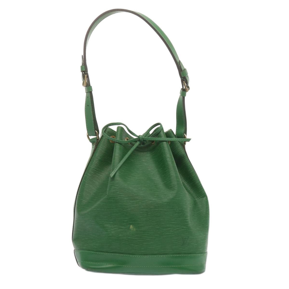 LOUIS VUITTON Epi Noe Shoulder Bag Green M44004 LV Auth 69035