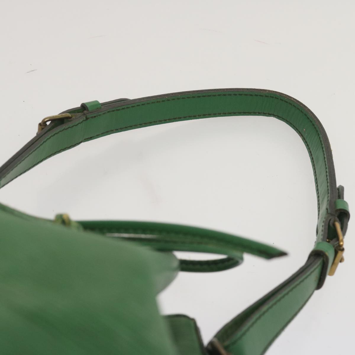 LOUIS VUITTON Epi Petit Noe Shoulder Bag Green M44104 LV Auth 69036