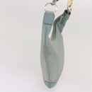 GUCCI GG Canvas Shoulder Bag Light Blue 001 4158 Auth 69052-5