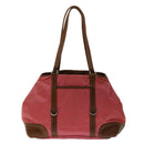PRADA Tote Bag Nylon Pink Auth 69054-2