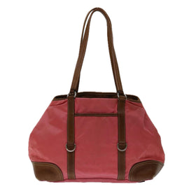 PRADA Tote Bag Nylon Pink Auth 69054 - 0