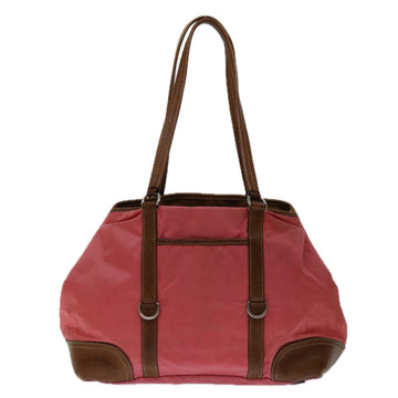 PRADA Tote Bag Nylon Pink Auth 69054 - 0