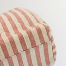 CHANEL Matelasse Chain Shoulder Bag Canvas White Red CC Auth 69059SAV-15