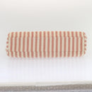 CHANEL Matelasse Chain Shoulder Bag Canvas White Red CC Auth 69059SAV-5