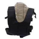 FENDI Baby Carrier Zucchino Canvas Shoulder Bag Black Auth 69064V-2