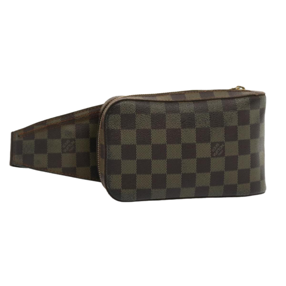 LOUIS VUITTON Damier Ebene Geronimos Shoulder Bag N51994 LV Auth 69068