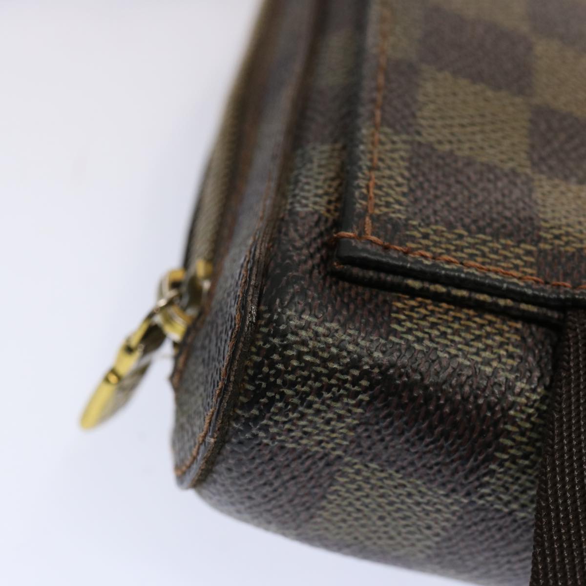 LOUIS VUITTON Damier Ebene Geronimos Shoulder Bag N51994 LV Auth 69068