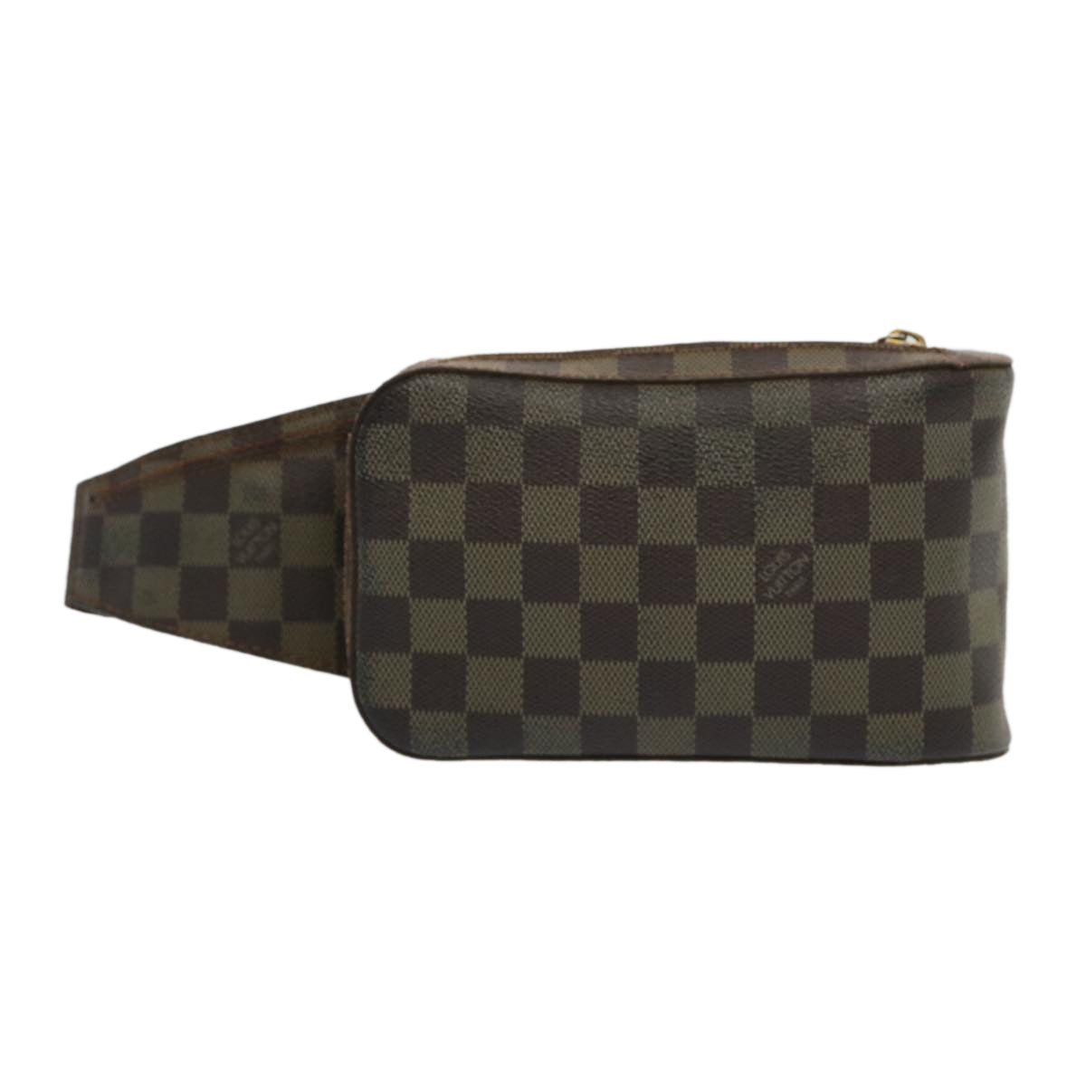 LOUIS VUITTON Damier Ebene Geronimos Shoulder Bag N51994 LV Auth 69068