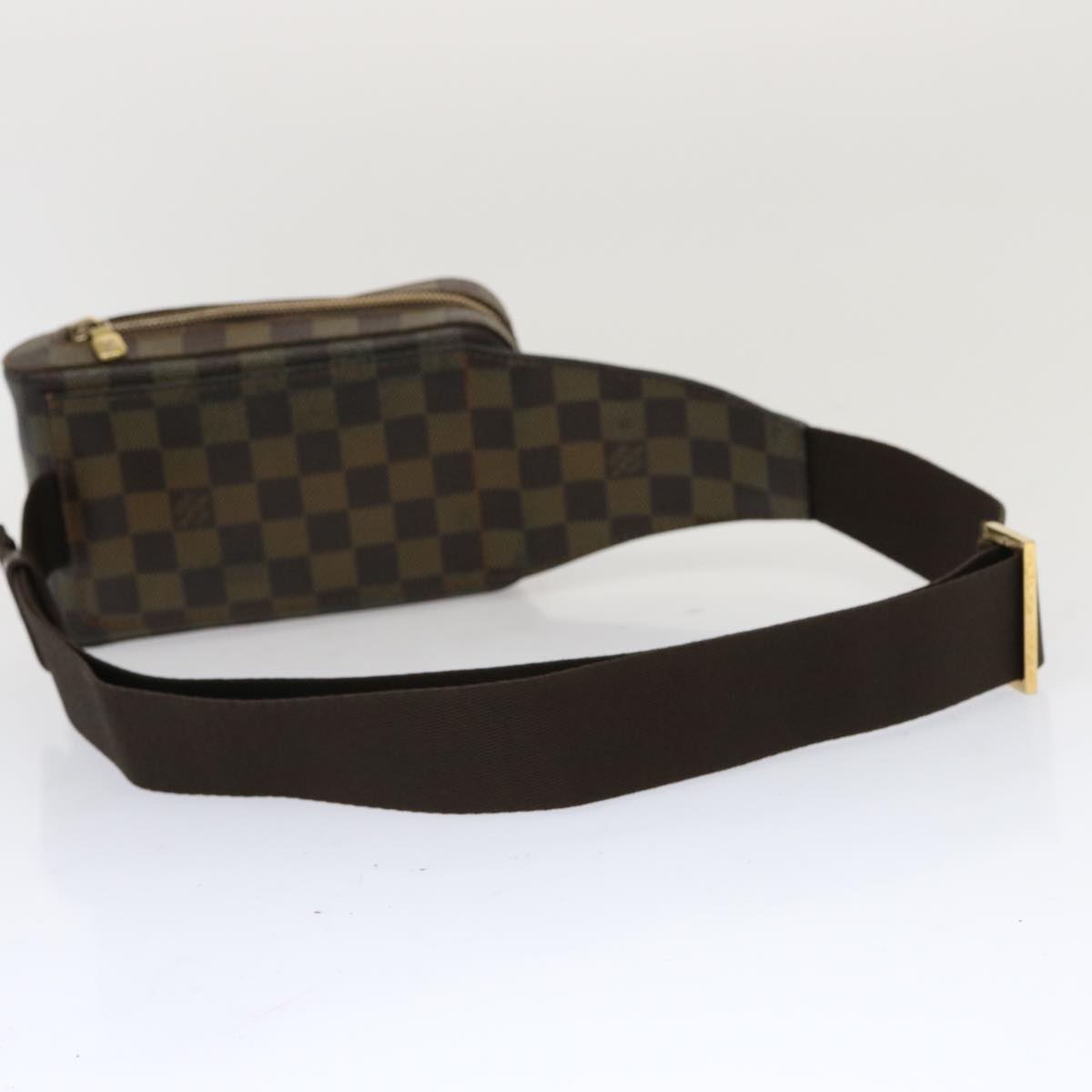 LOUIS VUITTON Damier Ebene Geronimos Shoulder Bag N51994 LV Auth 69068