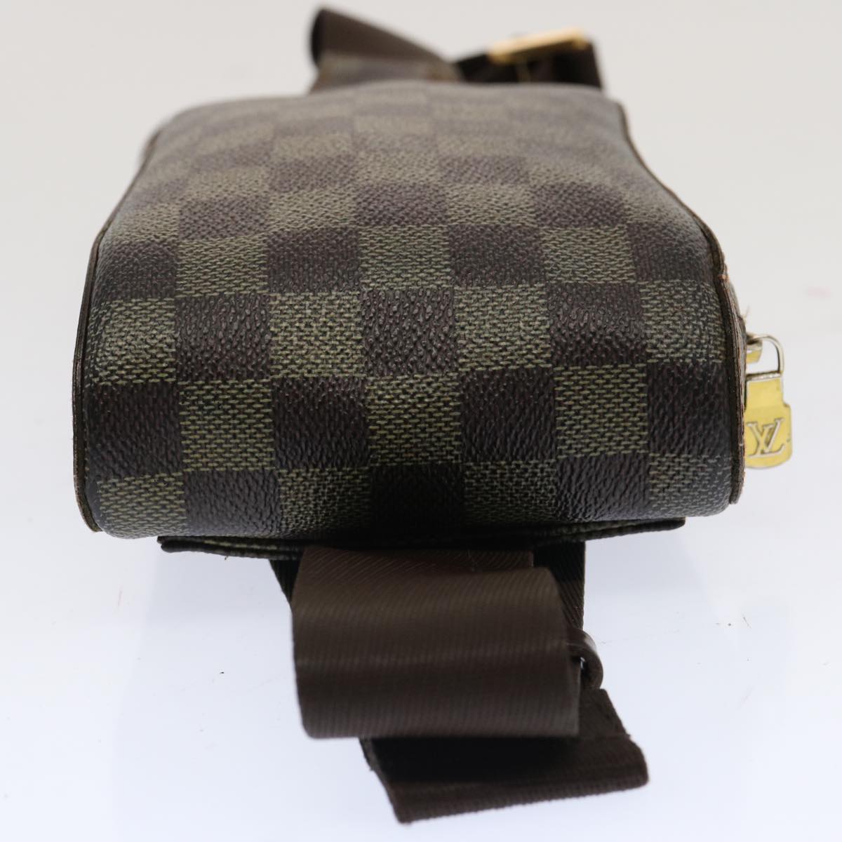 LOUIS VUITTON Damier Ebene Geronimos Shoulder Bag N51994 LV Auth 69068