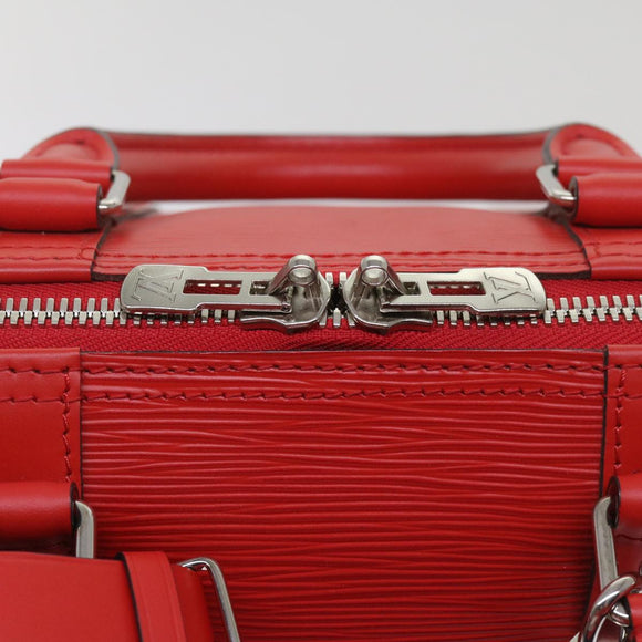 LOUIS VUITTON Epi Supreme Keepall Bandouliere 45 Bag Red M53419 LV Auth 69102SM