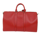 LOUIS VUITTON Epi Supreme Keepall Bandouliere 45 Bag Red M53419 LV Auth 69102SM-2