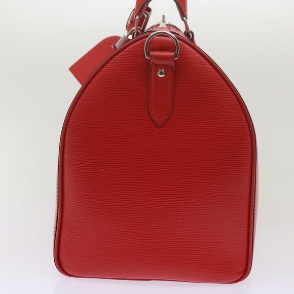 LOUIS VUITTON Epi Supreme Keepall Bandouliere 45 Bag Red M53419 LV Auth 69102SM