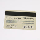 PRADA Ribbon Shoulder Bag Leather Orange Brown Auth 69111-23