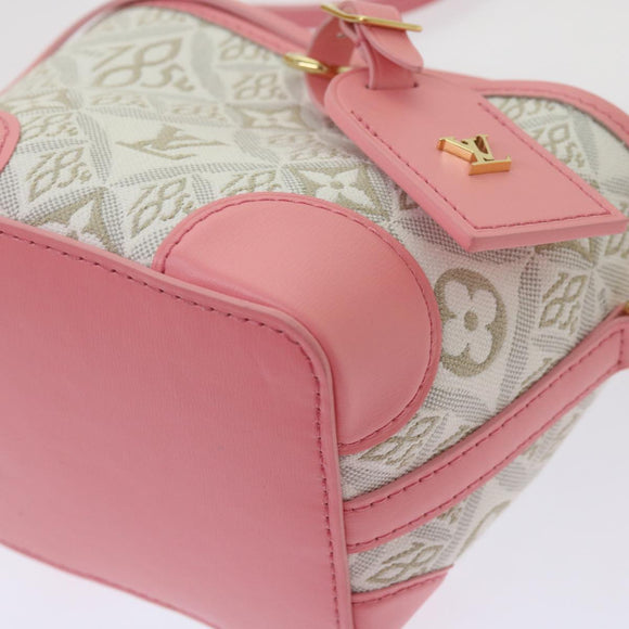 LOUIS VUITTON Pre Owned 1854 Print Noe Perth Bag Pink M81112 LV Auth 69112SAM