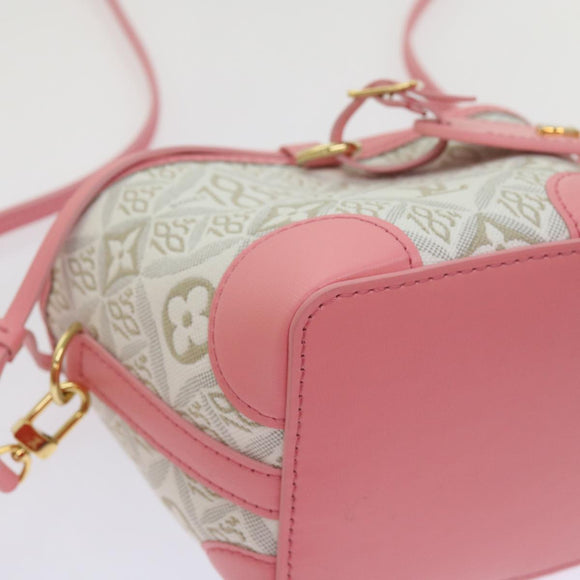 LOUIS VUITTON Pre Owned 1854 Print Noe Perth Bag Pink M81112 LV Auth 69112SAM