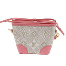 LOUIS VUITTON Pre Owned 1854 Print Noe Perth Bag Pink M81112 LV Auth 69112SA-2