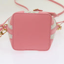 LOUIS VUITTON Pre Owned 1854 Print Noe Perth Bag Pink M81112 LV Auth 69112SA-5