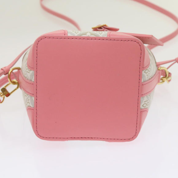 LOUIS VUITTON Pre Owned 1854 Print Noe Perth Bag Pink M81112 LV Auth 69112SAM