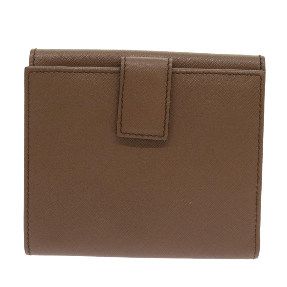 Salvatore Ferragamo Wallet Leather Brown Auth 69131