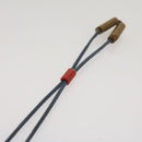 LOUIS VUITTON Collier Charms On The Go Necklace Blue M63648 LV Auth 69139-4