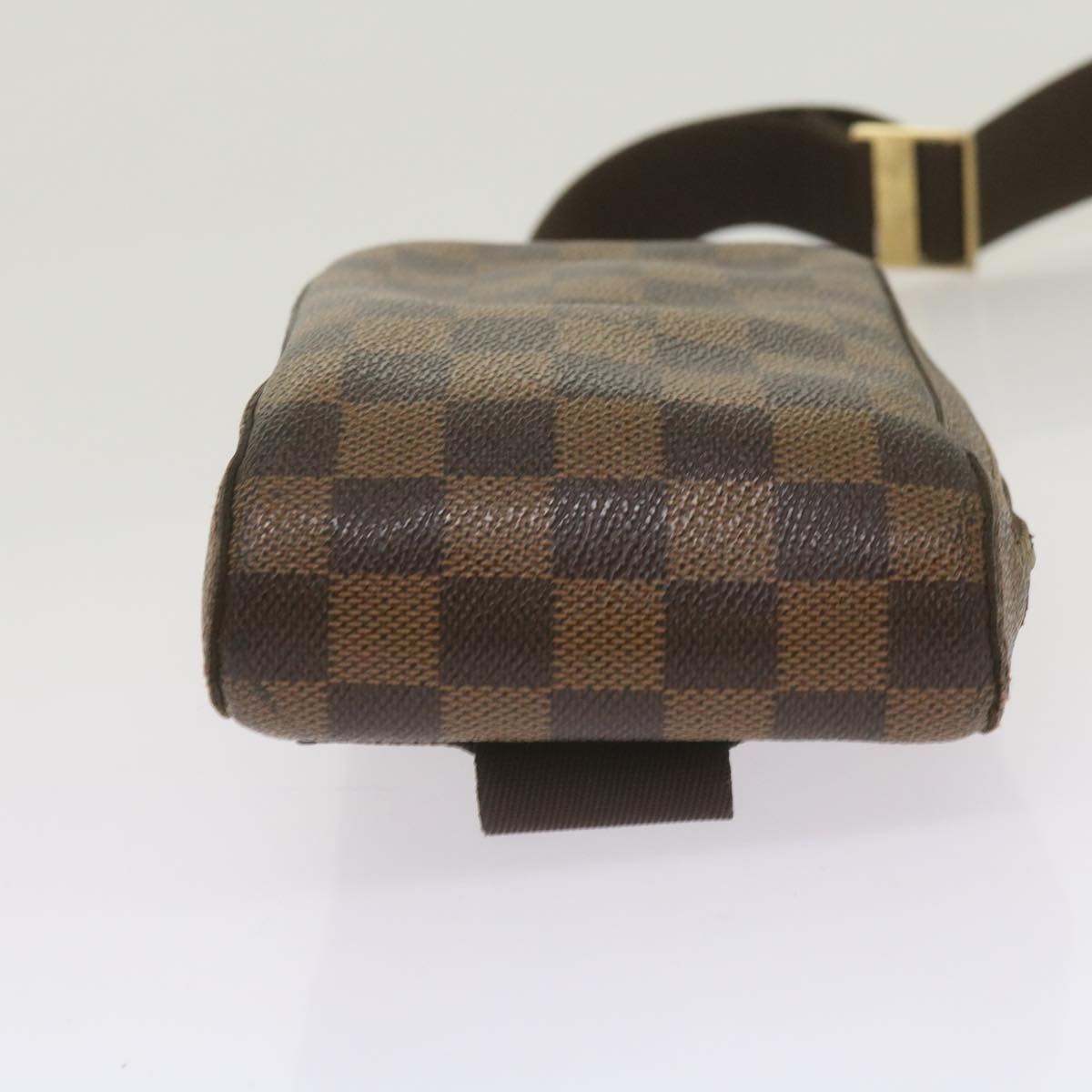 LOUIS VUITTON Damier Ebene Geronimos Shoulder Bag N51994 LV Auth 69144