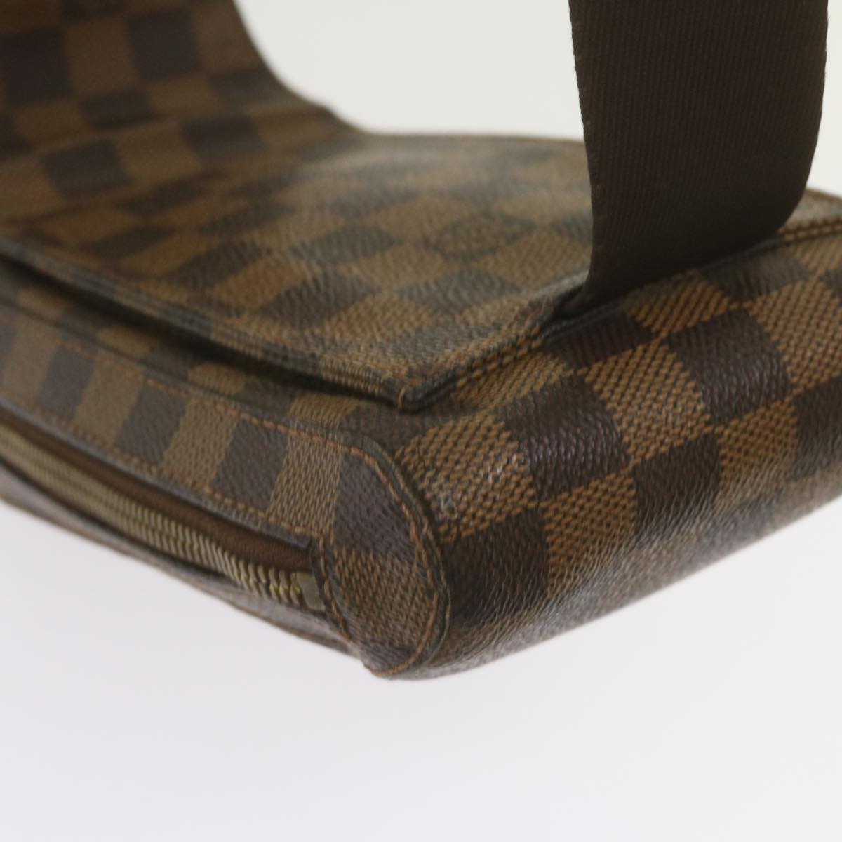 LOUIS VUITTON Damier Ebene Geronimos Shoulder Bag N51994 LV Auth 69144