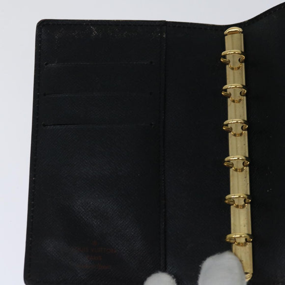 LOUIS VUITTON Epi Agenda PM Day Planner Cover Red R20057 LV Auth 69162