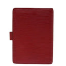 LOUIS VUITTON Epi Agenda PM Day Planner Cover Red R20057 LV Auth 69162-2