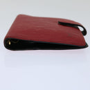 LOUIS VUITTON Epi Agenda PM Day Planner Cover Red R20057 LV Auth 69162-6
