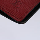 LOUIS VUITTON Epi Agenda PM Day Planner Cover Red R20057 LV Auth 69162-14