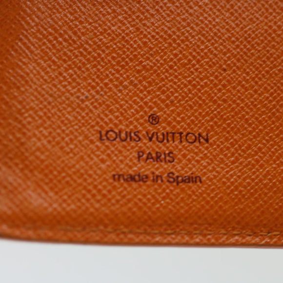 LOUIS VUITTON Epi Agenda PM Day Planner Cover Orange Mandarin R2005H Auth 69174