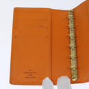 LOUIS VUITTON Epi Agenda PM Day Planner Cover Orange Mandarin R2005H Auth 69174-18