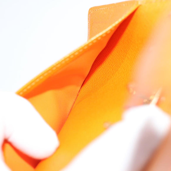 LOUIS VUITTON Epi Agenda PM Day Planner Cover Orange Mandarin R2005H Auth 69174