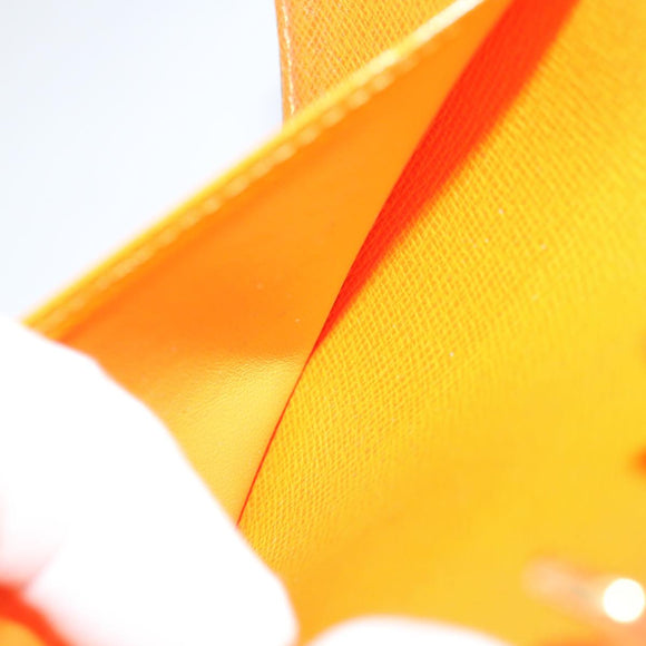 LOUIS VUITTON Epi Agenda PM Day Planner Cover Orange Mandarin R2005H Auth 69174