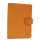 LOUIS VUITTON Epi Agenda PM Day Planner Cover Orange Mandarin R2005H Auth 69174-1