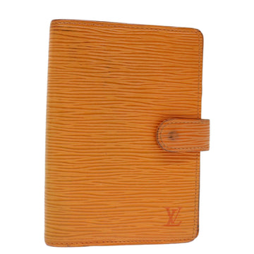 LOUIS VUITTON Epi Agenda PM Day Planner Cover Orange Mandarin R2005H Auth 69174